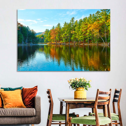 White Mountain Forest Reflections Wall Art