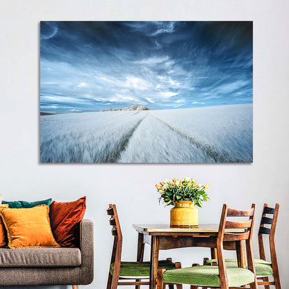 Surreal Infrared Grain Field Wall Art