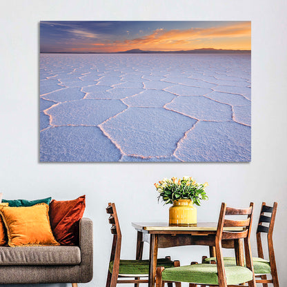 Salar De Uyuni Sunrise Wall Art