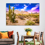 Arizona Saguaro Sunset Wall Art