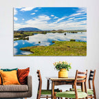 Lake Myvatn Reflection Wall Art