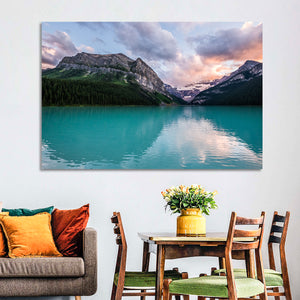 Lake Louise Sunset Wall Art