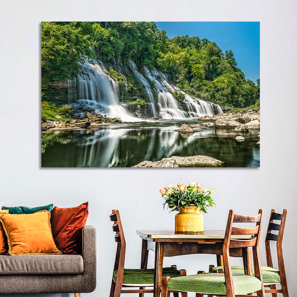 Twin Falls at Rock Island State Park Wall Art