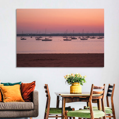 East Haven Beach Sunset Wall Art