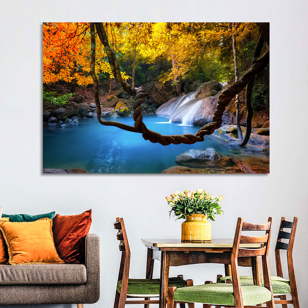 Erawan Waterfall Pool, Kanchanaburi Wall Art