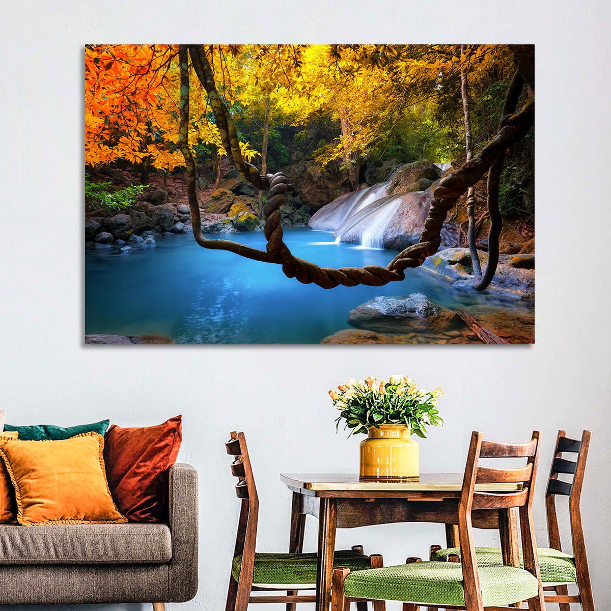 Erawan Waterfall Pool, Kanchanaburi Wall Art