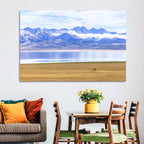 Song Kul Lake Silhouettes Wall Art