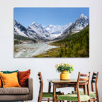 Akkem Lake Reflection Wall Art