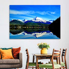 Juneau Mountains Reflection Wall Art