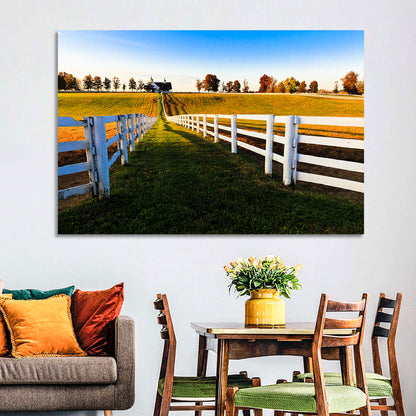 Kentucky Horses Farm Wall Art
