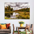 Michigan Autumn Marsh Wall Art
