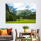 Arnibach Valley Summer Meadow Wall Art