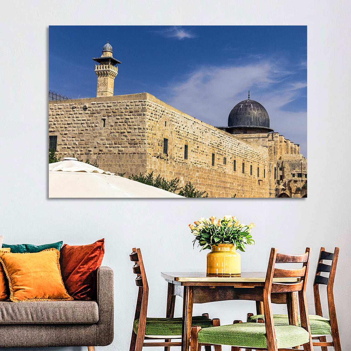 Al Aqsa Mosque, Temple Mount Wall Art in a room, landscape