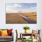 Lake Natron with Ol Doinyo Lengai Wall Art