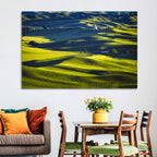 Palouse Hills with Grain Elevator Wall Art
