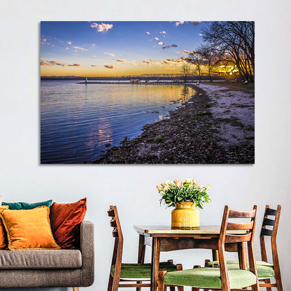 Onondaga Lake Sunset Wall Art
