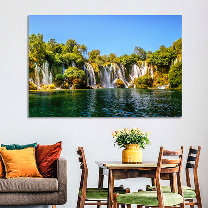 Kravice Waterfalls Wall Art