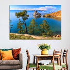 Shamanka Rock, Lake Baikal Wall Art