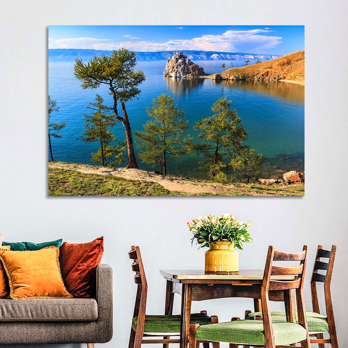 Shamanka Rock, Lake Baikal Wall Art