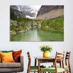 Lake Oesa Alpine View Wall Art