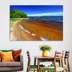 Lake Gogebic Sunny Shoreline Wall Art