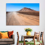 Cabo Verde Crater Road Wall Art