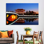 Tang Paradise Nightscape Wall Art