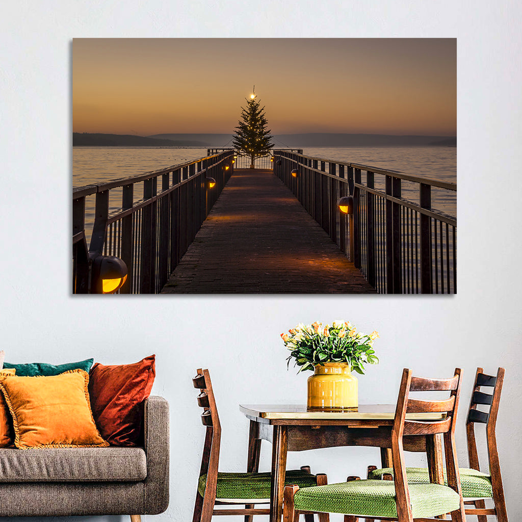 Skaneateles Lake Pier Wall Art