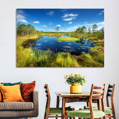 Viru Bogs Reflections Wall Art
