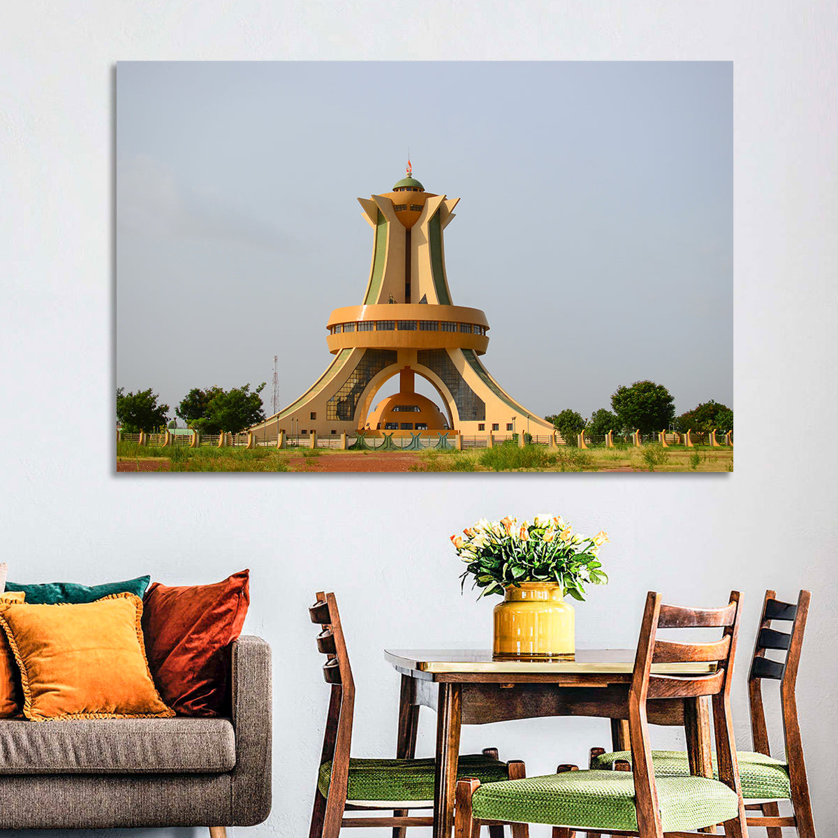 Ouagadougou National Monument Wall Art