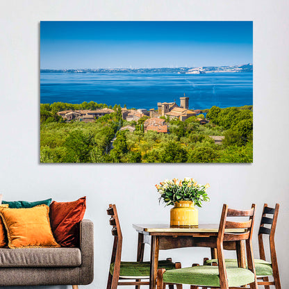 Bolsena Village Overlook Wall Art