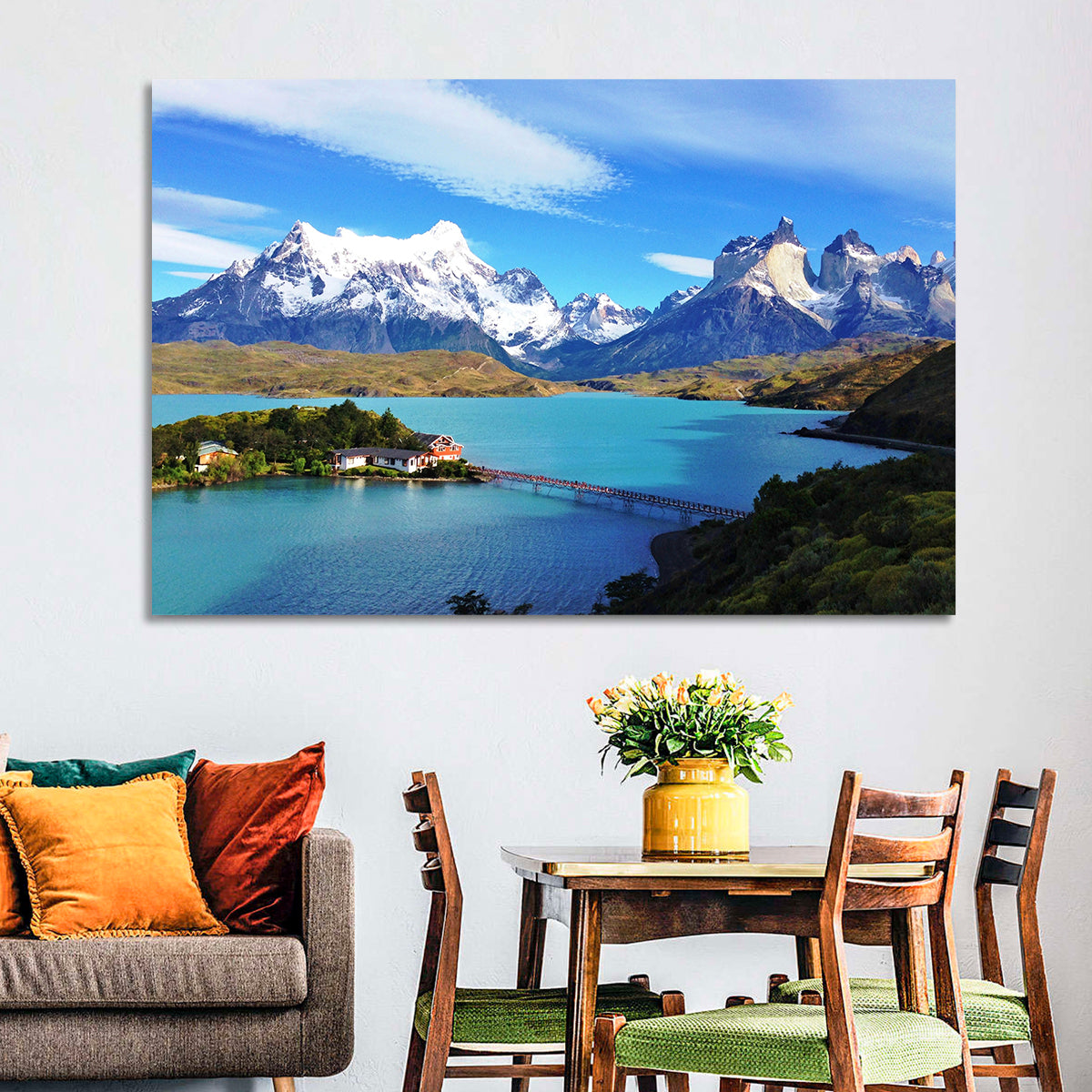 Pehoé Lake, Torres Del Paine Wall Art