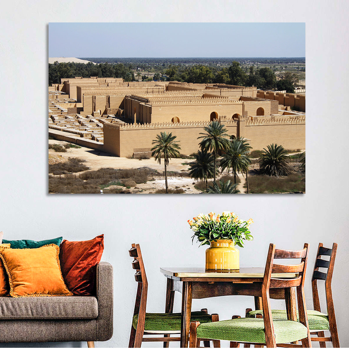 Babylon Palace Ruins Wall Art