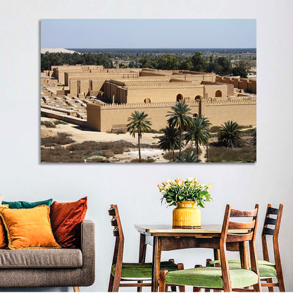 Babylon Palace Ruins Wall Art