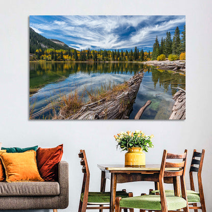 Autumn Lake Colorado Wall Art