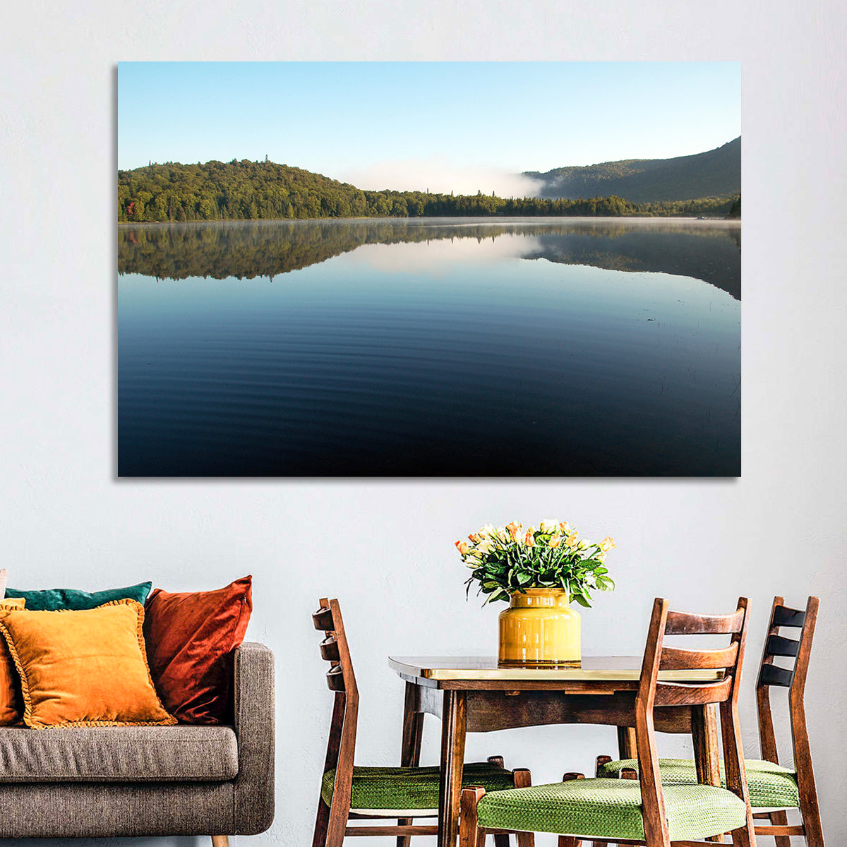 Lake Monroe Morning Reflection Wall Art