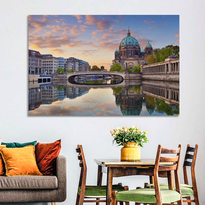 Golden Hour at Berlin Cathedral Wall Art