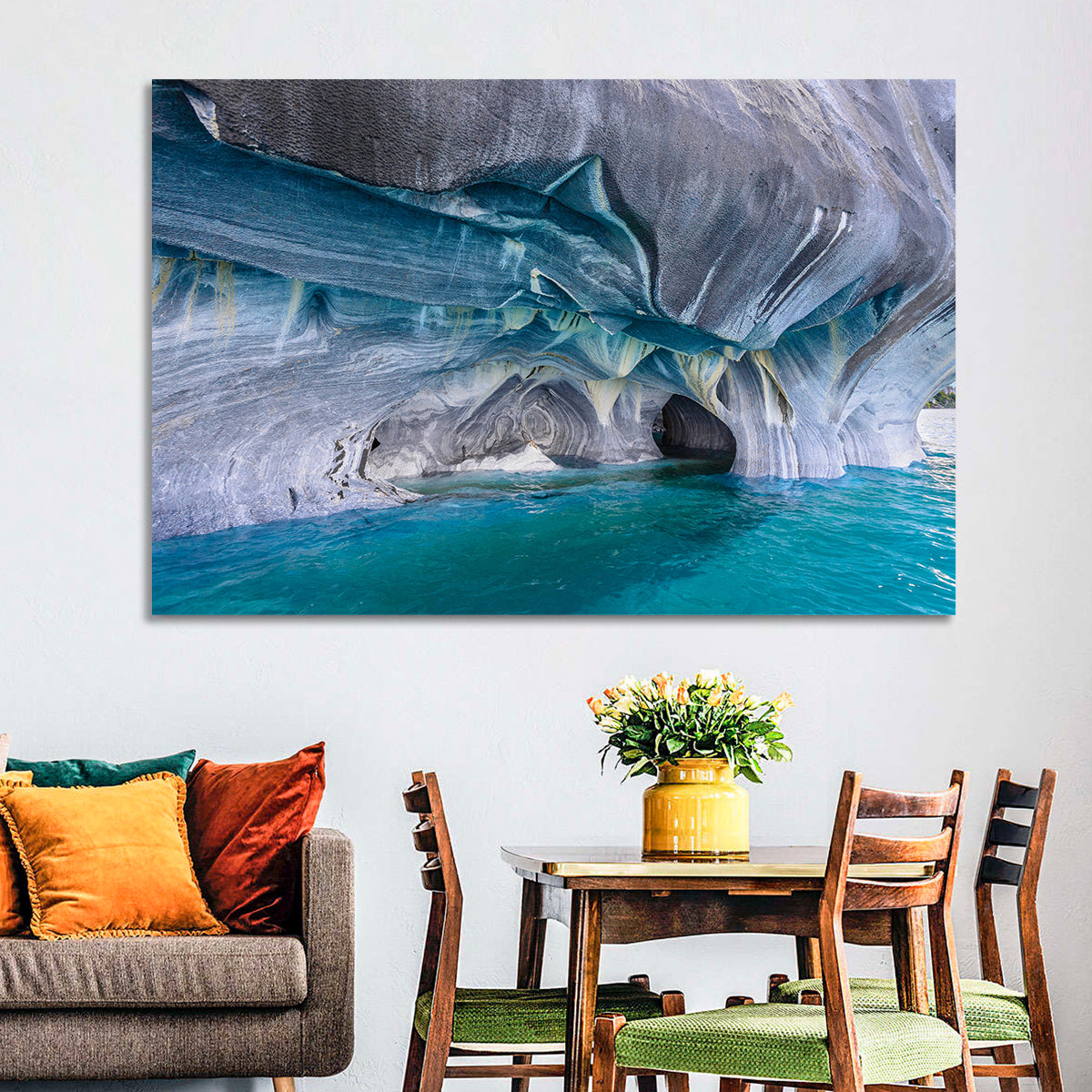 General Carrera Marble Caves Wall Art