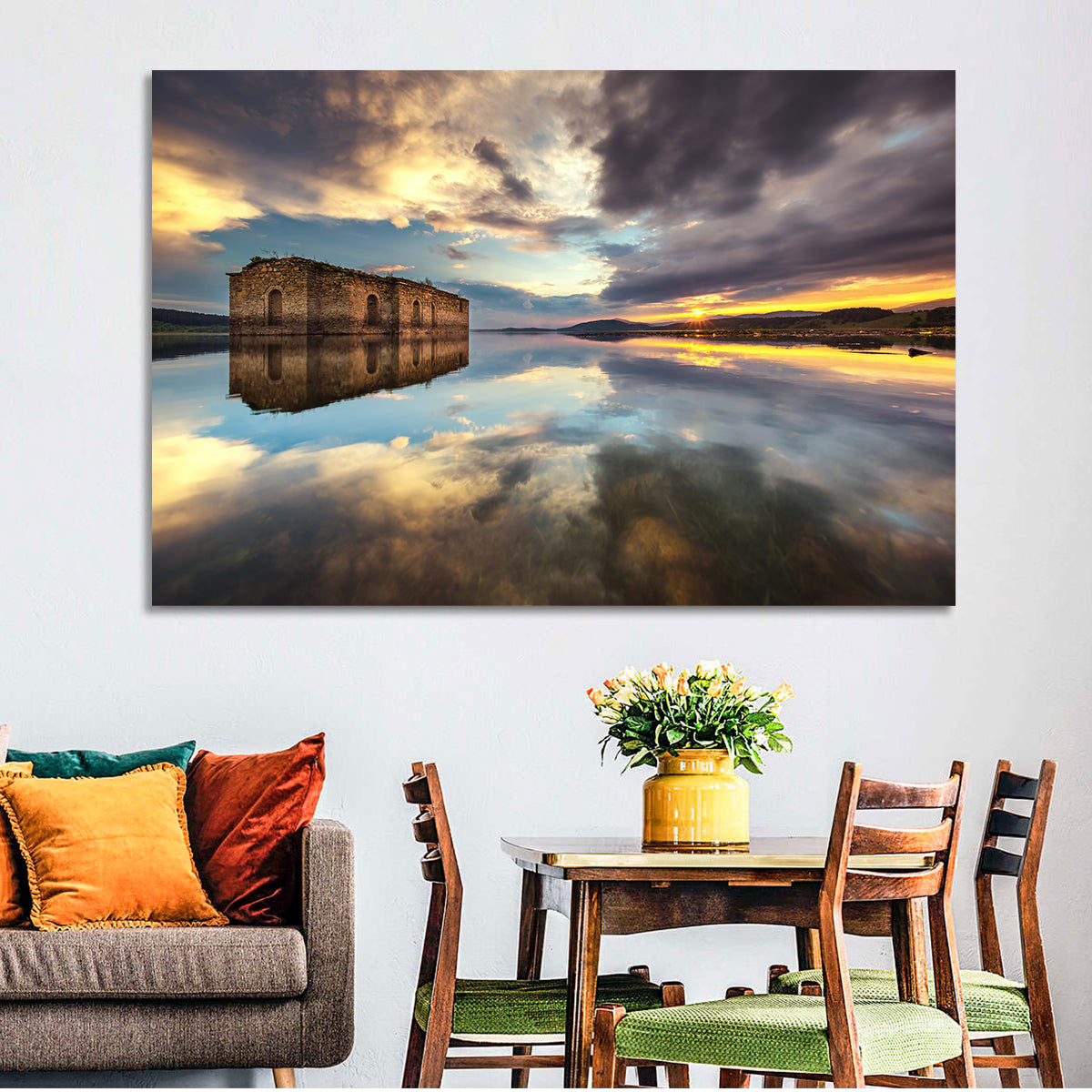 Sunken Church of Saint Ivan Rilski Wall Art