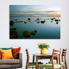Baltic Sea at Twilight Wall Art