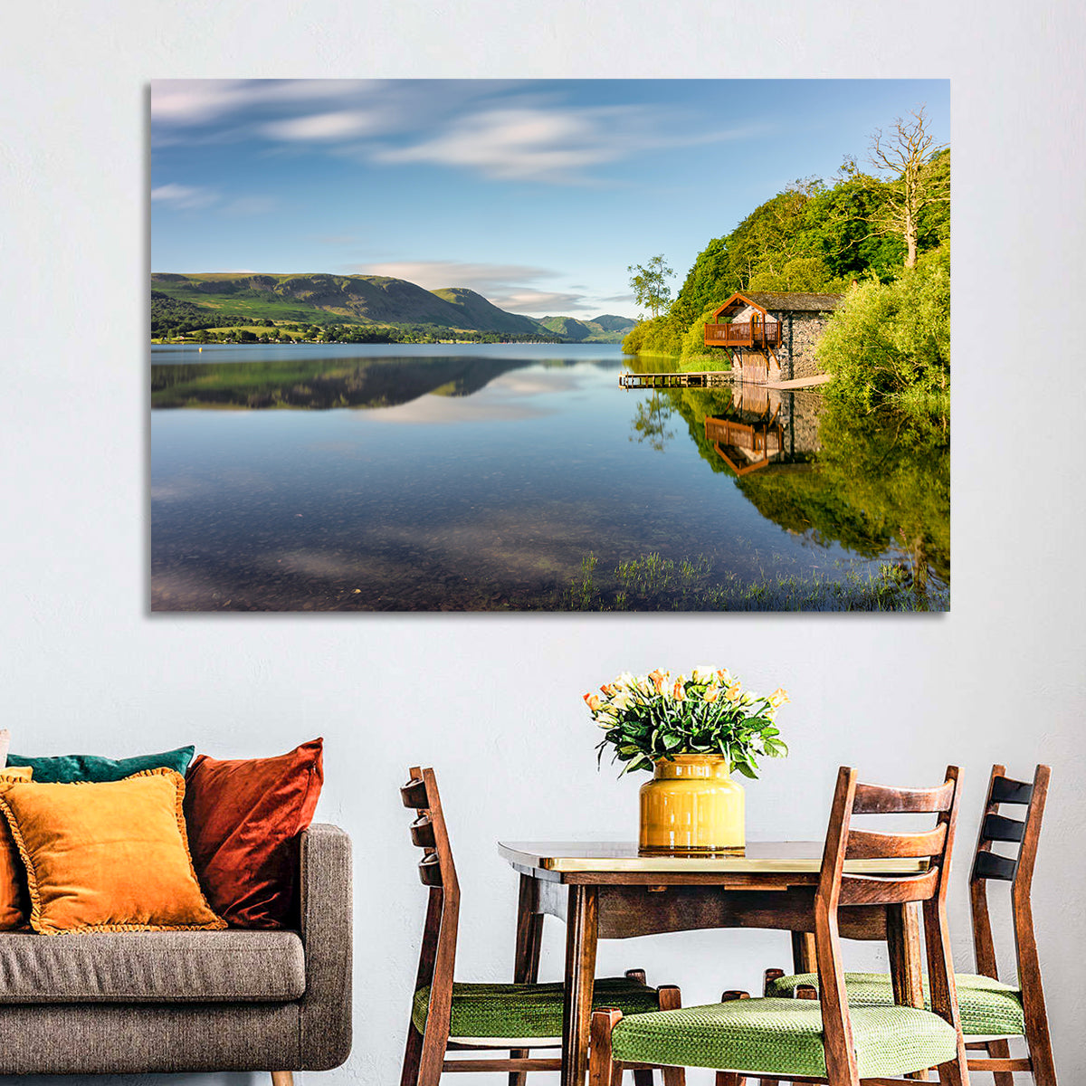 Ullswater Lake Golden Hour Wall Art