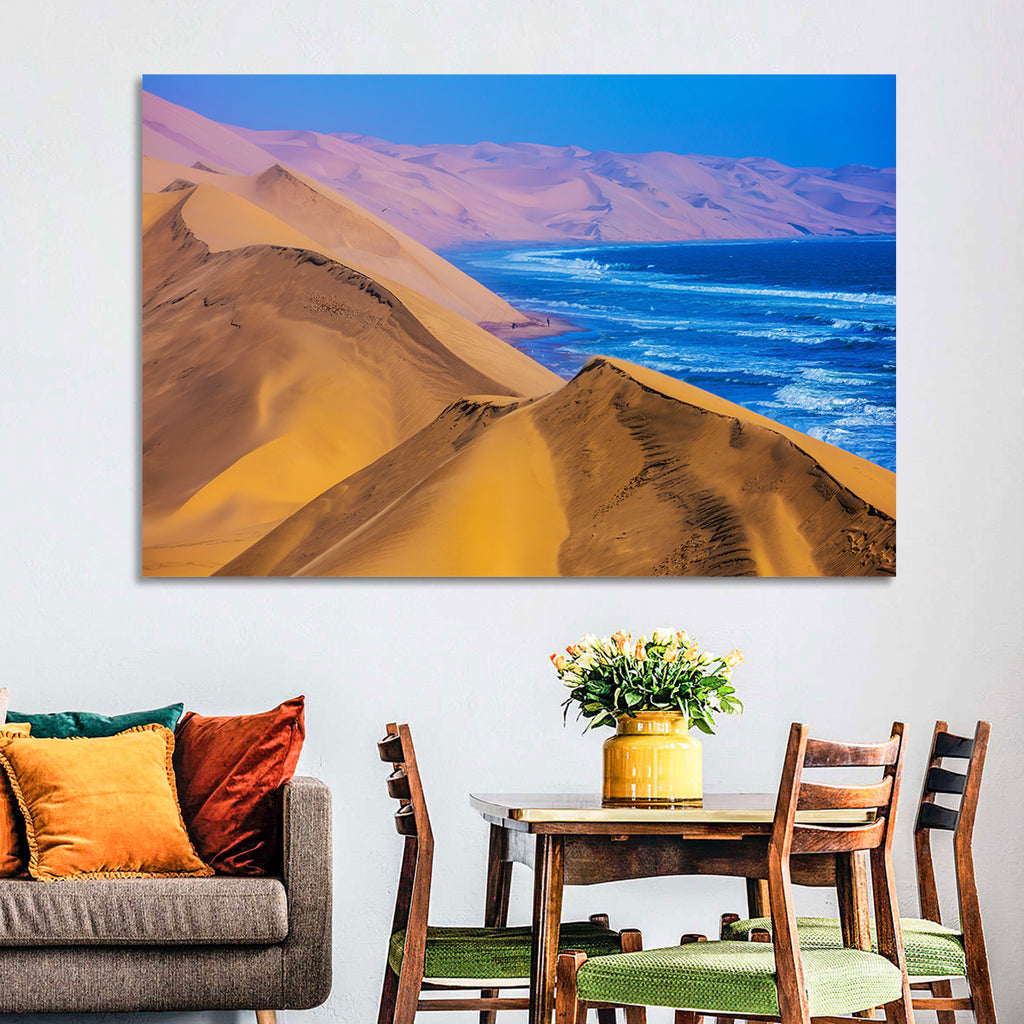 Sandwich Harbour Dunes Meet the Atlantic Wall Art