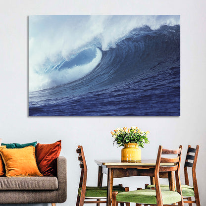 Powerful Breaking Wave Wall Art