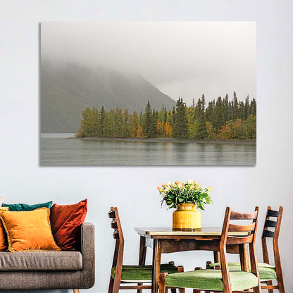 Kathleen Lake Autumn Shoreline Wall Art