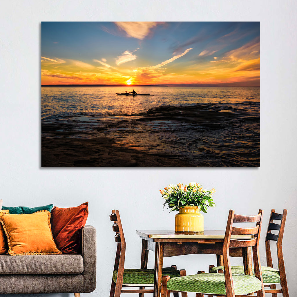 Lake Superior Sunset Wall Art