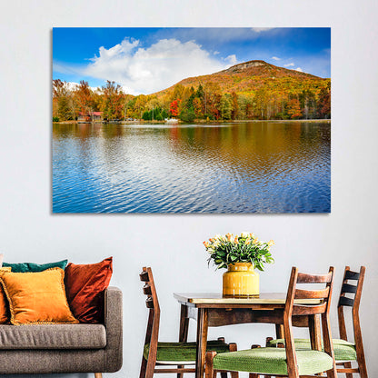 Yonah Mountain Lake View Wall Art