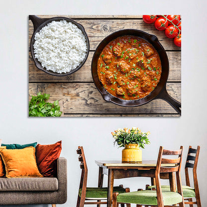 Rustic Beef Curry Wall Art
