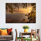 Simcoe Lake Golden Hour Wall Art