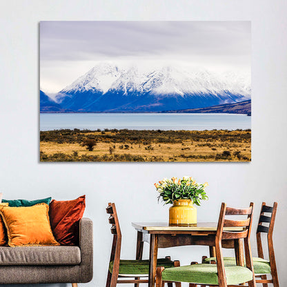 Lake Ohau Snowy Peaks Wall Art