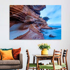 Painted Cliffs, Maria Island Wall Art
